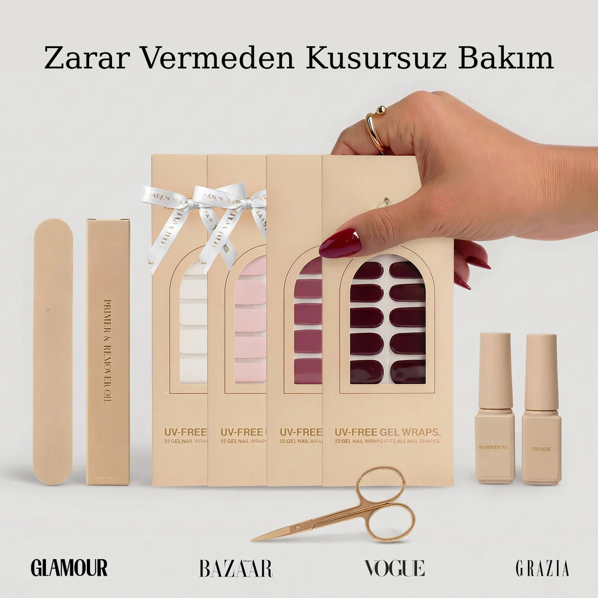 Premium Jel Tırnak Etiketi