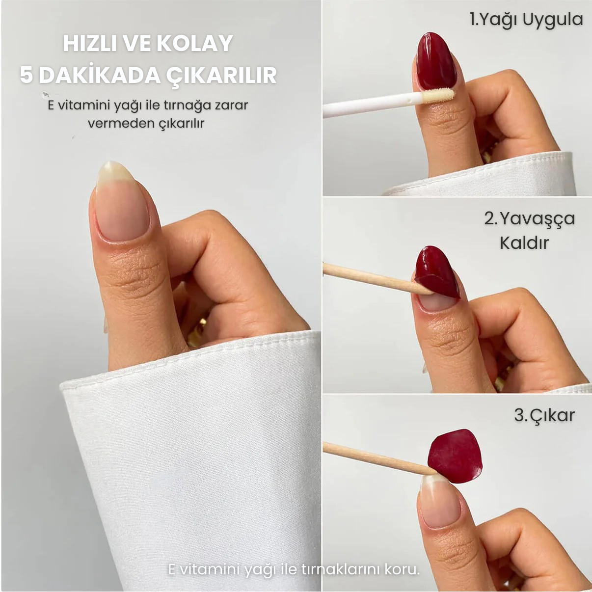 Premium Jel Tırnak Etiketi