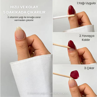 Premium Jel Tırnak Etiketi