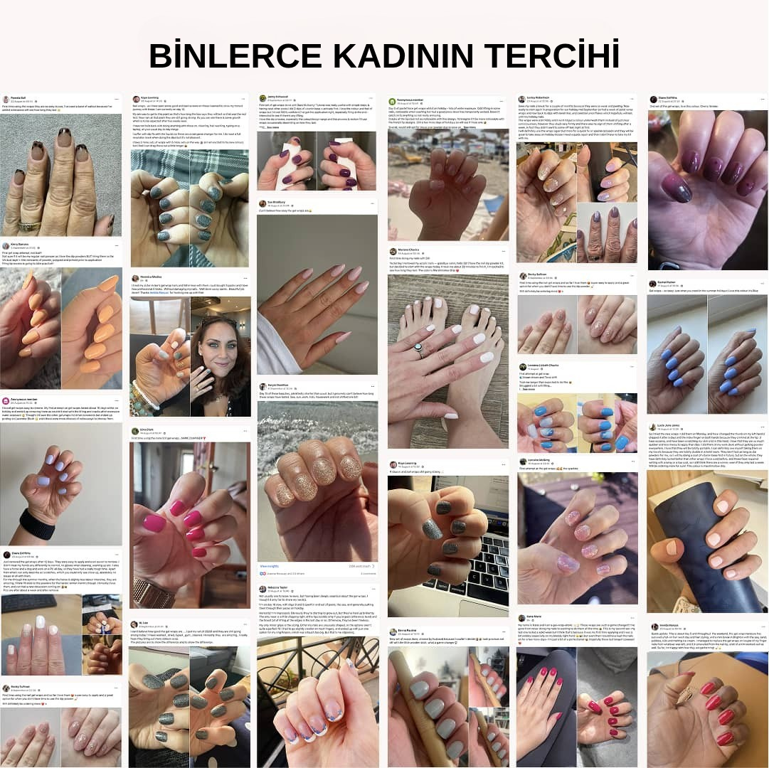 Premium Jel Tırnak Etiketi