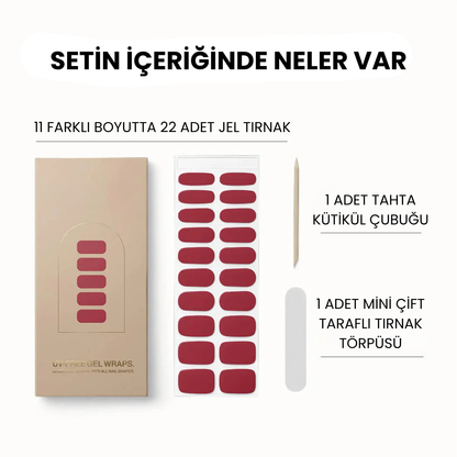 Premium Jel Tırnak Etiketi